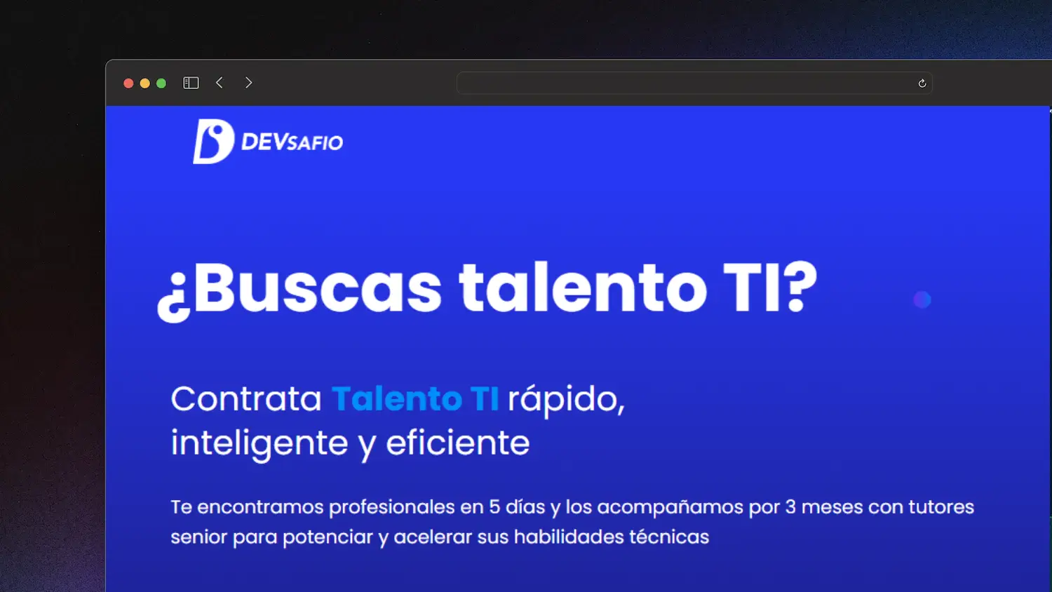 Frontend teniendo en cuenta la experiencia de usuario